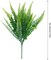 18 Pcs Artificial Ferns Plants Bushes Fake Boston Fern Shrubs Plastic Plant Greenery for Outdoor Indoor Home Garden Décor